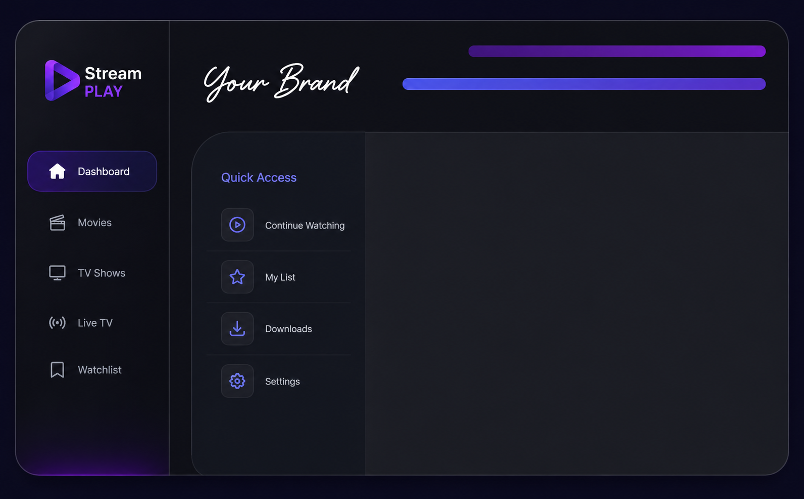 how to create ott app